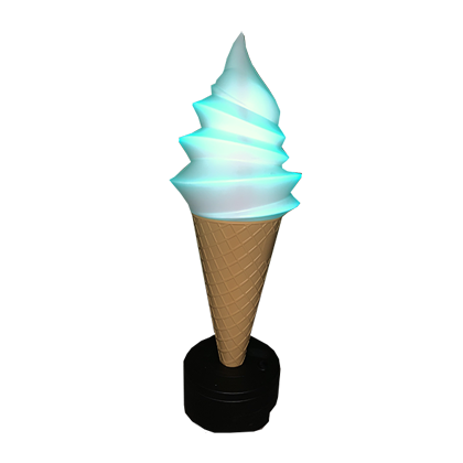 Светящийся макет мороженого